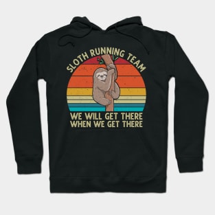 Sloth Running Team Hoodie